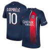 Maglia ufficiale Paris Saint Germain Dembele 10 Casa 2023-24 per Uomo